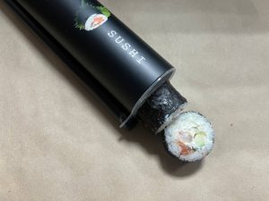 Нори мак с лососем и креветкой в тубусе